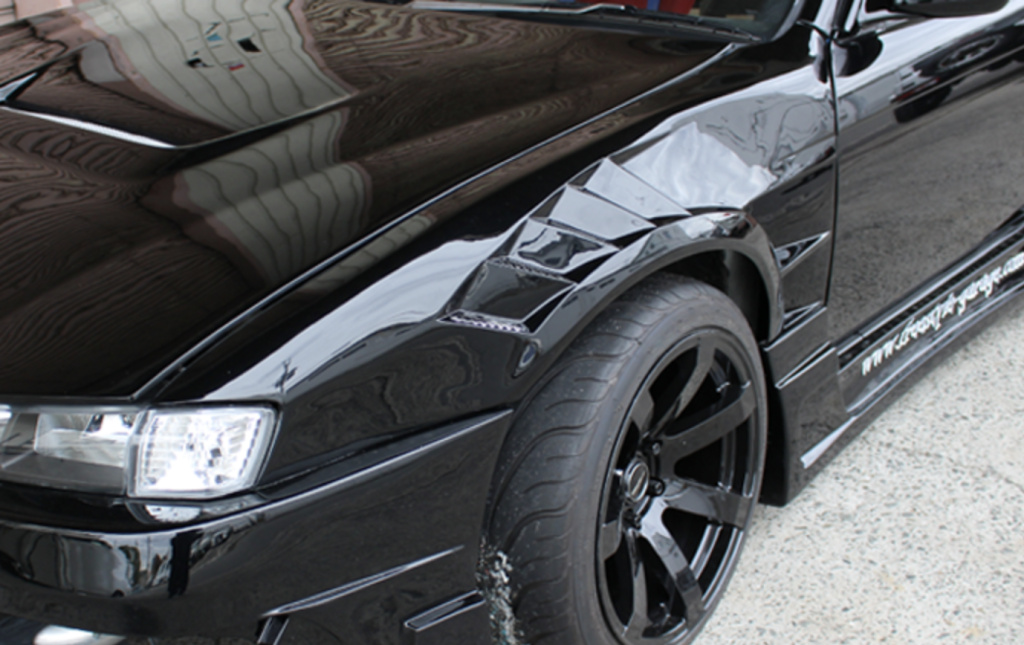 Origin Labo. - S14 Silvia Shark Gill Front Wide Fenders