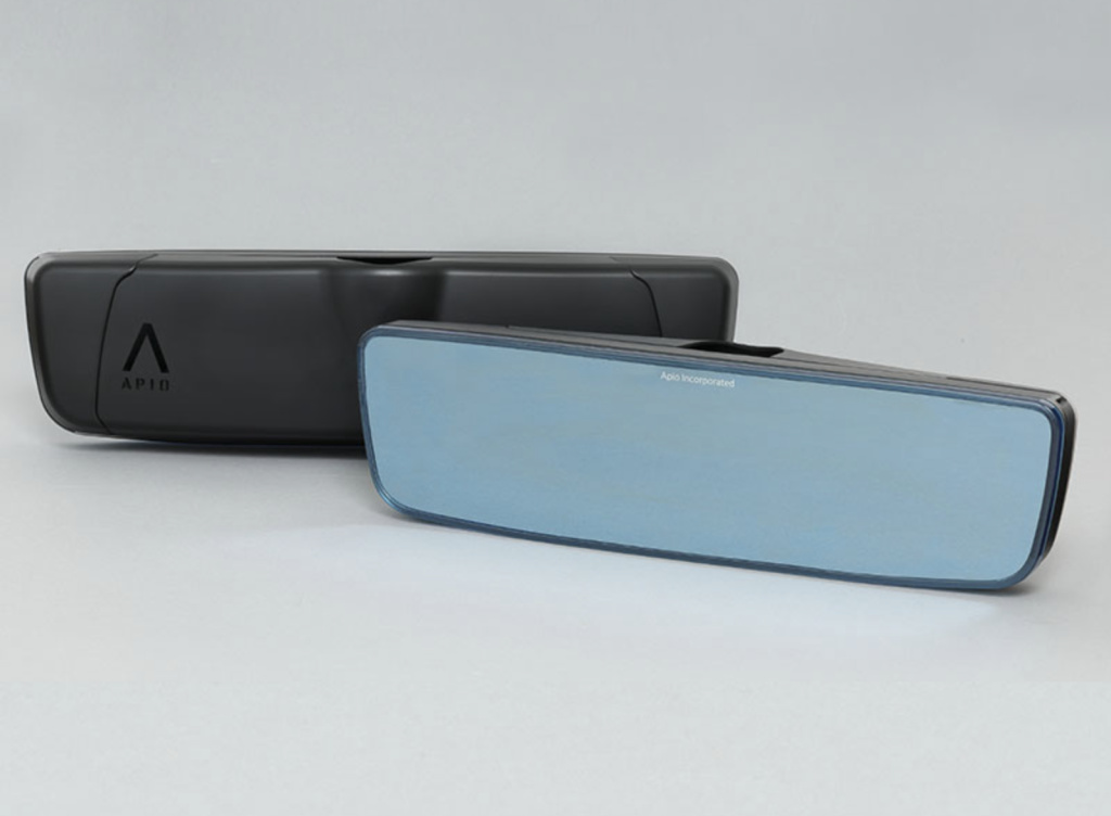 APIO - Wide Rear View Blue Mirror [JB64, JB74] - Nengun