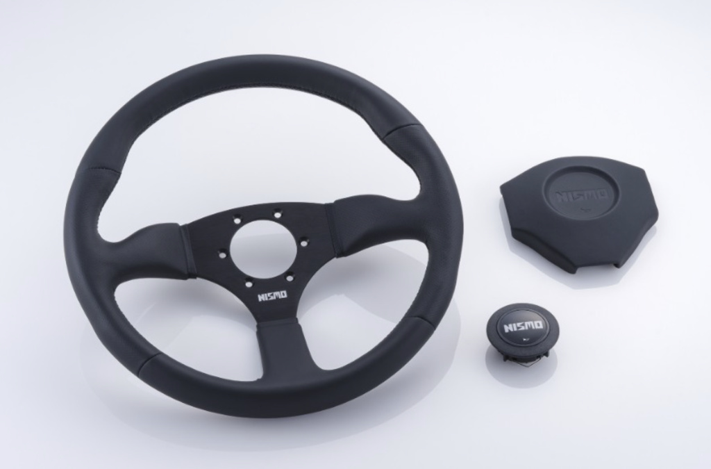 レザーステアリング　NISMO Yahoo!オークション - 【美品 純正】NISMO 旧ロゴ レザー ニスモ