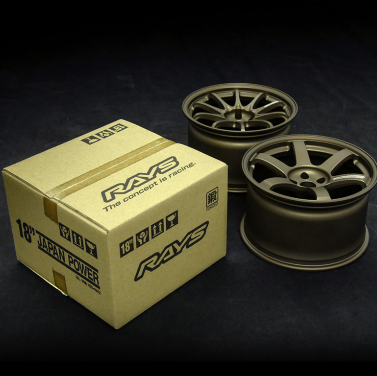 RAYS - Volk Racing TE37SAGA SP 1/4 Scale Bronze