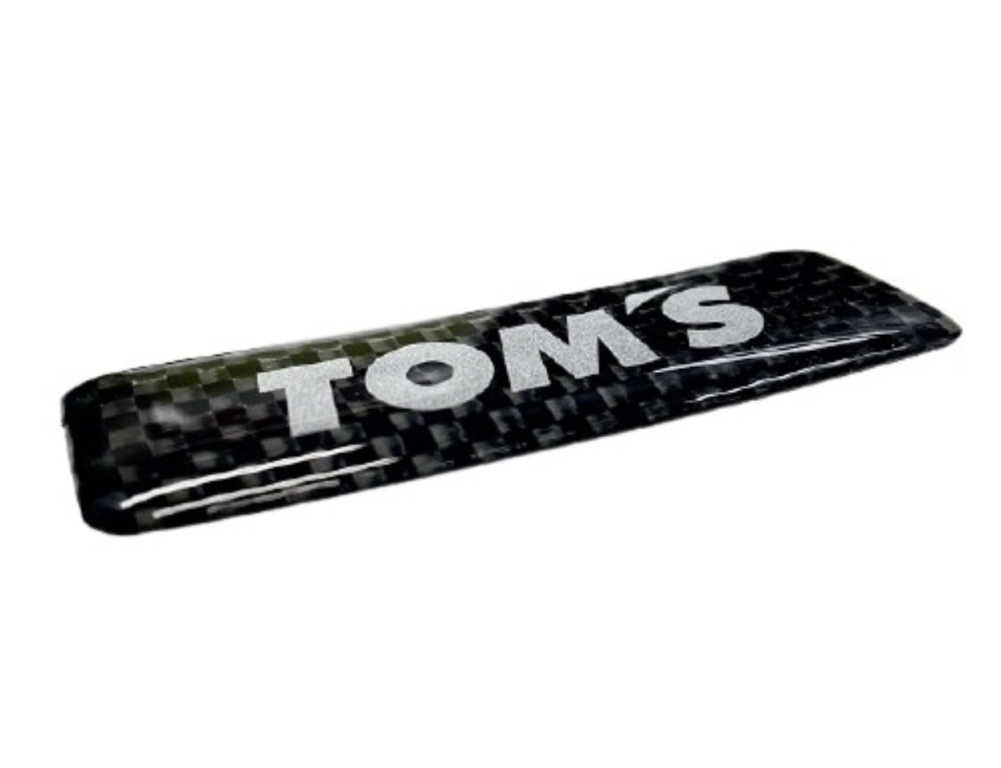 TOM'S - Dry Carbon Sticker