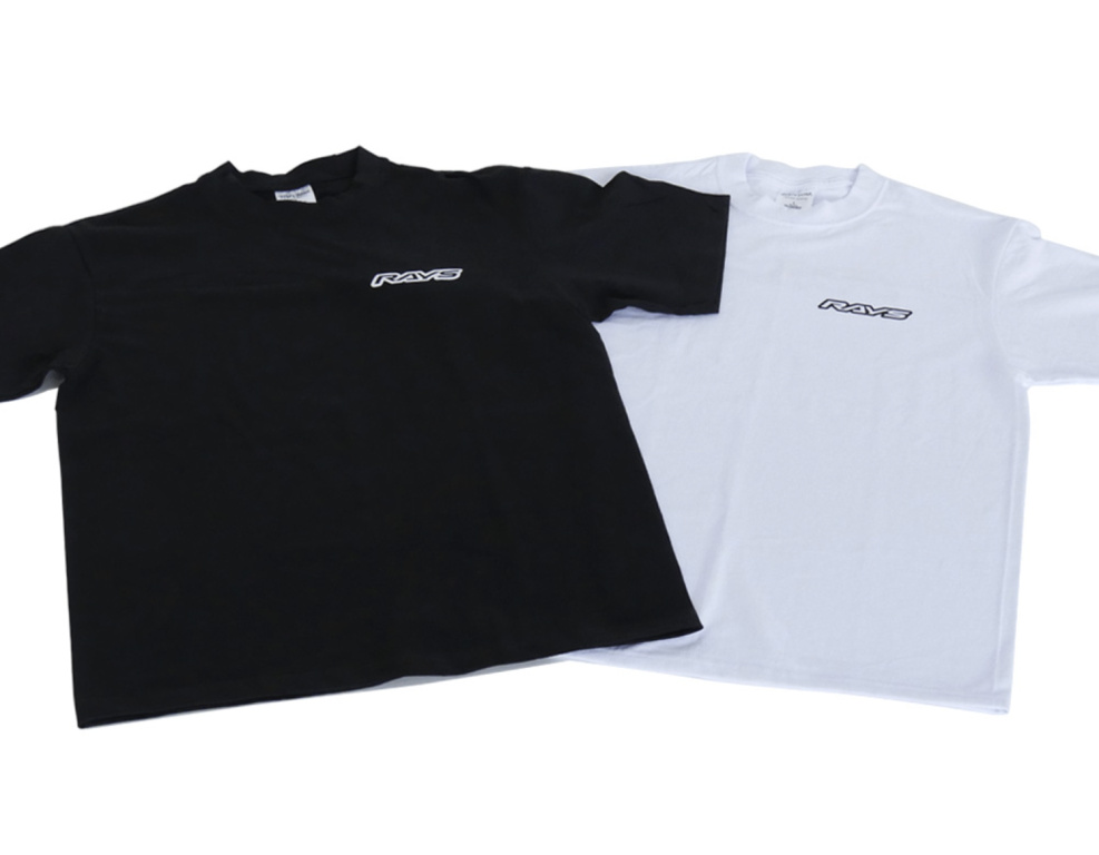 RAYS - Official T-shirt 25S RAYS BK/WH