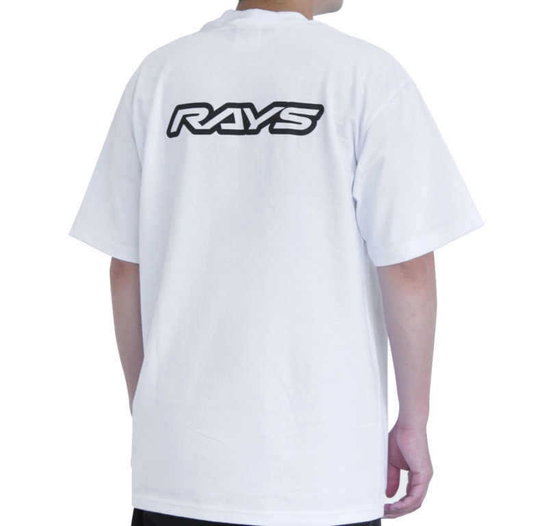RAYS - Official T-shirt 25S RAYS BK/WH
