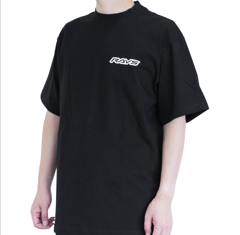 RAYS - Official T-shirt 25S RAYS BK/WH