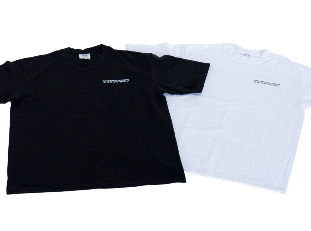 RAYS - Official T-shirt 25S VOLK RACING BK/WH