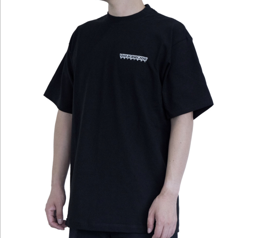 RAYS - Official T-shirt 25S VOLK RACING BK/WH