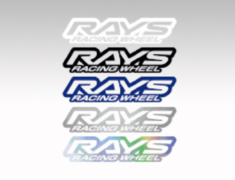 RAYS - RACING WHEEL Sticker