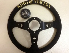 Car Make T&E - Vertex - Steering Wheel - KING OF VERTEX - Buckskin Version