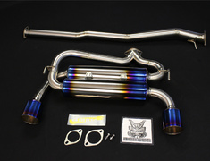 Lancer Evolution X - CZ4A - 70mm flange for OEM catalyst - Pipe Size: 70-76.3-60mm(x2) - Tail Size: 115mm(x2) - Weight: 8.6kg - Body Type: A Body - Body Type: B Body - Tail Type: A Tail - Tail Type: B Tail - CZ4A