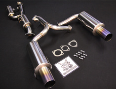 S2000 - AP2 - Ver.2 with Resonator for TODA 2.35/2.4L KIT - Pieces: 3 - Pipe Size: 70 to 2x 60mm - Tail Size: 2x 90mm - 18000-AP1-702