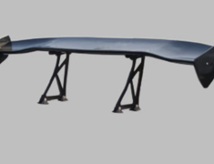 Universal - Material: Black FRP - Width: 1550mm - Height: High 290mm - BK-HIGH