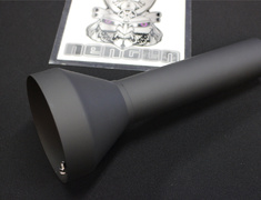 Black Paint Finish - Type: HKS Drager - Tail Diameter: 120mm - 3306-RA074