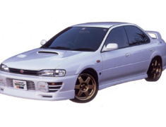 Impreza Sports Wagon WRX - GF8 - Material: Urethane - Colour: Unpainted - 17060021