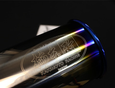 Titanium Cirque Tail - Material: Titanium - Diameter: 102-93mm - Length: 150mm - TL.RE313.C