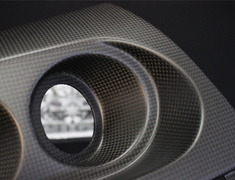 Lancer Evolution X - CZ4A - Panel Only - Material: Carbon - Size: 52mm - 19164