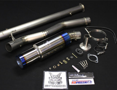 Lancer Evolution IX - CT9A - Pieces: 3 - Pipe Size: 80mm - Tail Size: 115mm - Weight: 4.85kg - 440003