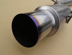 Lancer Evolution X - CZ4A - Material: Titanium - Pipe Size: 90mm - Tail Size: 115mm - UL-STM-CZ4A