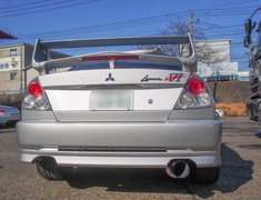 Lancer Evolution IV - CN9A - Material: Titanium - Pipe Size: 90mm - Tail Size: 115mm - Weight: 4.7kg - Tail Type: Right Exit - UL-STM-CNP9A
