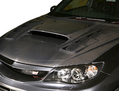 Impreza WRX STI - GRB - Cooling Bonnet - Carbon - Can Not Use OEM Bonnet Dampers - VBSU-115