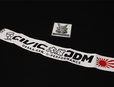 Osaka JDM - Top Windscreen Sticker