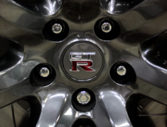 GT-R - R35 - Set of 4 - Colour: Dark Chrome - RHM0025-DC