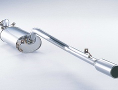 Pajero - V45W - Pieces: 2 - Pipe Size: 60.5mm - Tail Size: 100mm - Weight: 15.7kg - Tail Type: Round Straight (II) - 260-30939