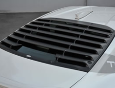 86 - ZN6 - Rear Window Louvers - Can not install with MS346-18001 - Construction: AES Resin - Colour: Non-painted - MS317-18001