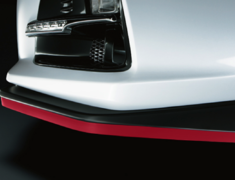 BRZ - ZC6 - Skirt Lip - Construction: Rubber - Colour: Cherry Red - ST96020ST010