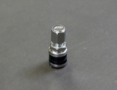  - V07C - Colour: Chrome - Shape: Straight - 180001