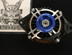 Forester - SF5 - Color: Black - Pulley: Blue - Pulley: Gunmetal - Output: 130A - HE130-012B