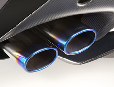 RC F - USC10 - Titan Exhaust Finisher (4 Piece Set) - Construction: Titanium - VALE-008