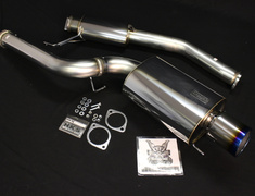 Skyline GT-R - BNR32 - Pieces: 2 - Pipe Size: 85mm - Tail Size: 124mm - Body Type: S304 - Tail Type: SSR (Super Turbo Muffler) - 31029-AN001