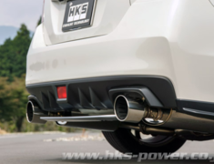 WRX S4 - VAG - Pieces: 4 - Pipe Size: 75mm-60mm - Tail Size: 124mm(x2) - Body Type: S304 - Tail Type: SSR (Super Turbo Muffler) - 31029-AF012