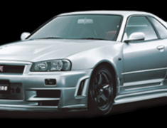 Gran Turismo 4 Pace Car skin for R34 Z-Tune