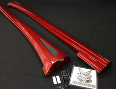 IS 250 - GSE30 - Side Steps - Construction: ABS - Colour: Red Mica Crystal Shine (3R1) - 51082-TAE30-R