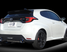 GR Yaris RZ - GXPA16 - Pieces: 2 - Pipe Size: 70-60mm - Tail Size: 115mm (x2) - Weight: 14.9kg - Tail Type: Slash - T713176