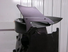 Exclusive Mount - Can fit with Auto Spoiler - Material: Dry Carbon - VOLEXM-USC10