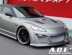 Auto Craft Evolution - Front Bumper Ver.II for RX-8