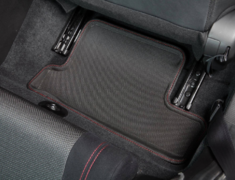 86 - ZN6 - 4 Mat Set - Color: Red - ZN6/ZC6 MT