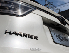 Harrier - ASU60W - 3 Piece Set - Front and Rear - Colour: Black Chrome - SCE-BC