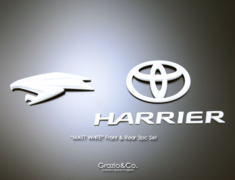 Harrier - ASU60W - 3 Piece Set - Front and Rear - Colour: Matt White - SCE-MW