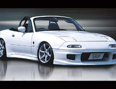 Eunos Roadster - NA6CE - Front Bumper Spoiler Type N - Material: FRP - Color: Unpainted - 4005