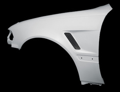 Chaser - JZX100 - Front Street Fenders (+15mm ea. side) - Construction: FRP - Colour: Unpainted - 02159