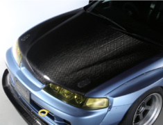 Integra Type R - DC2 - 12K Carbon Bonnet - Construction: 12K Carbon - Colour: Unpainted - HB-H02