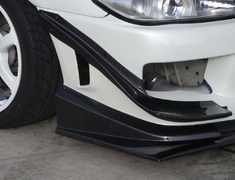 Silvia - S15 - Type 1/4 Bumper Exclusive Carbon Under Cover - Material: Carbon Fiber - GM-REV-S15-T14-ECUC