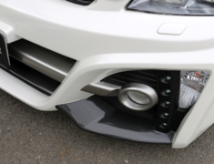 Prius - ZVW30 - Front Bumper Spoiler (LED daytime lamp set) - Construction: FRP/Carbon - Colour: Unpainted - ZVW30-FBSFC
