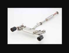 86 - ZN6 - Pieces: 2 - Pipe Size: 60.5-50.8mm - Tail Size: 2x118mm - Tail Type: Carbon - 260-23118