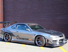Silvia - S15 - Rear Blister Fenders - Construction: Carbon - GMRS15WB-RBFC