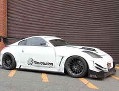 Fairlady Z - 350Z - Z33 - Side Step Type 2 - Construction: FRP - Colour: Unpainted - GMREV0-Z33-SST2FRP