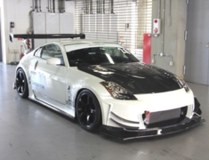Fairlady Z - 350Z - Z33 - Canards Type 1 - Upper - Construction: Carbon - GMREV0-Z33-CT1CAR-U